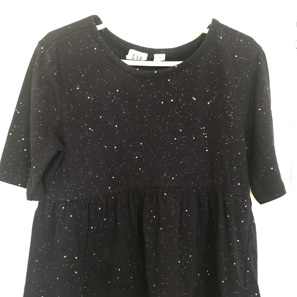 Gap empire waist sparkle top.